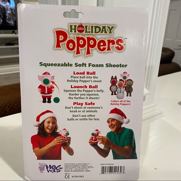 Holiday Poppers Reindeer NEW - Picture 2 of 2